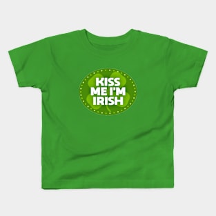 Kiss Me I'm Irish Kids T-Shirt